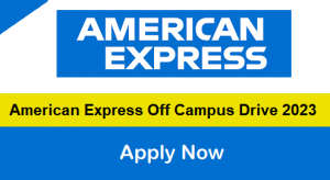 American Express Off Campus Drive 2023 Inviting For Executive