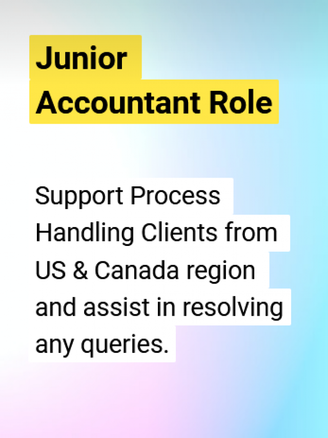 Infosys Junior Accountant Job News KickCharm