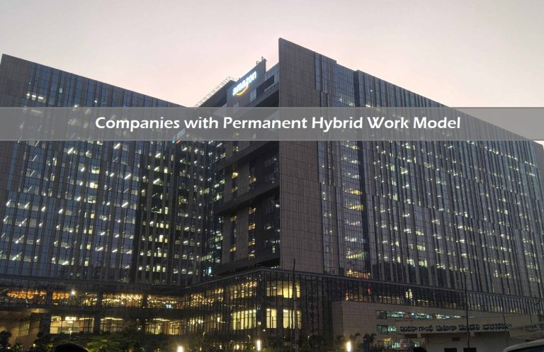 Companies with Permanent Hybrid Work Model