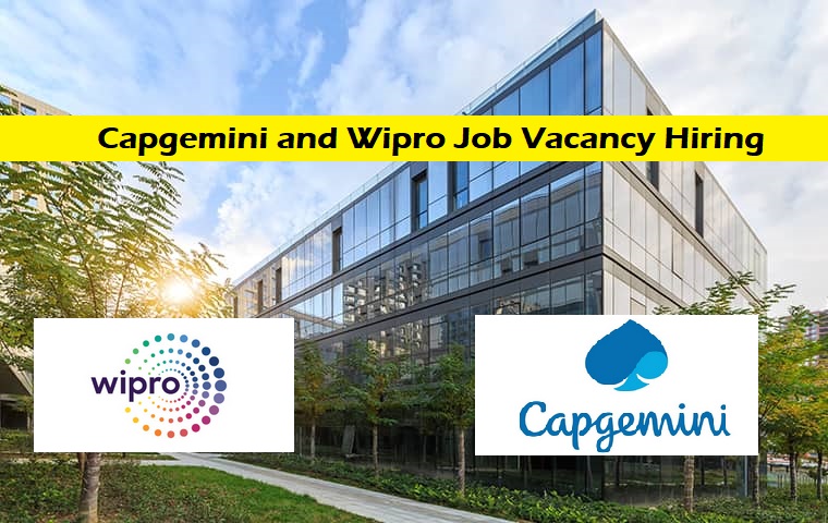 Capgemini and Wipro Job Vacancy Hiring Any Technical Graduates