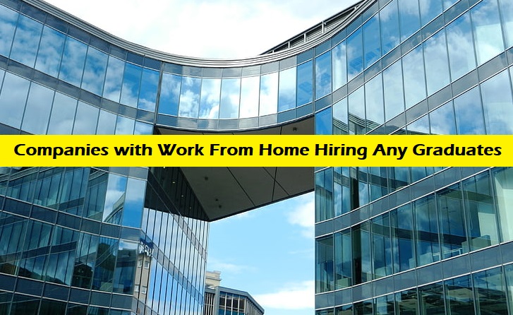 Companies with Work From Home Hiring Any Graduates