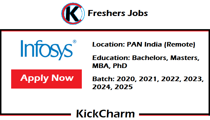 Infosys Work From Home Hiring Internship for Any Degree