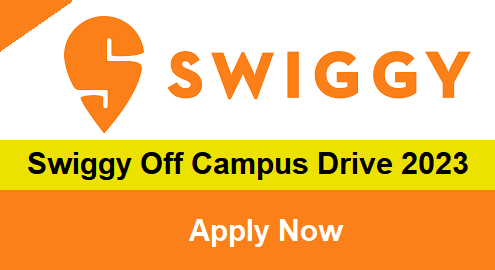 Swiggy Off Campus Drive 2023