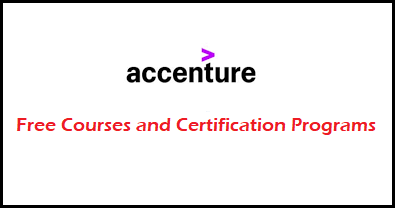 Accenture Free Courses and Certification Programs