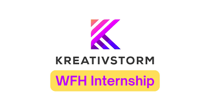 Kreativstorm Work From Home Hiring Freshers