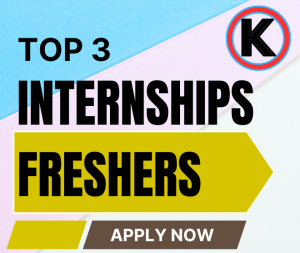 Latest 3 Top Internship Opportunities